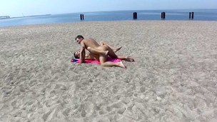 We were always forgetful back shooting the raunchy pair sex episode on the beach and this day out the morning I and my GF took our ally Zhenya and went to the golden shore to have some enjoyment and pleasure. At least I was greatly satisfied with the view
